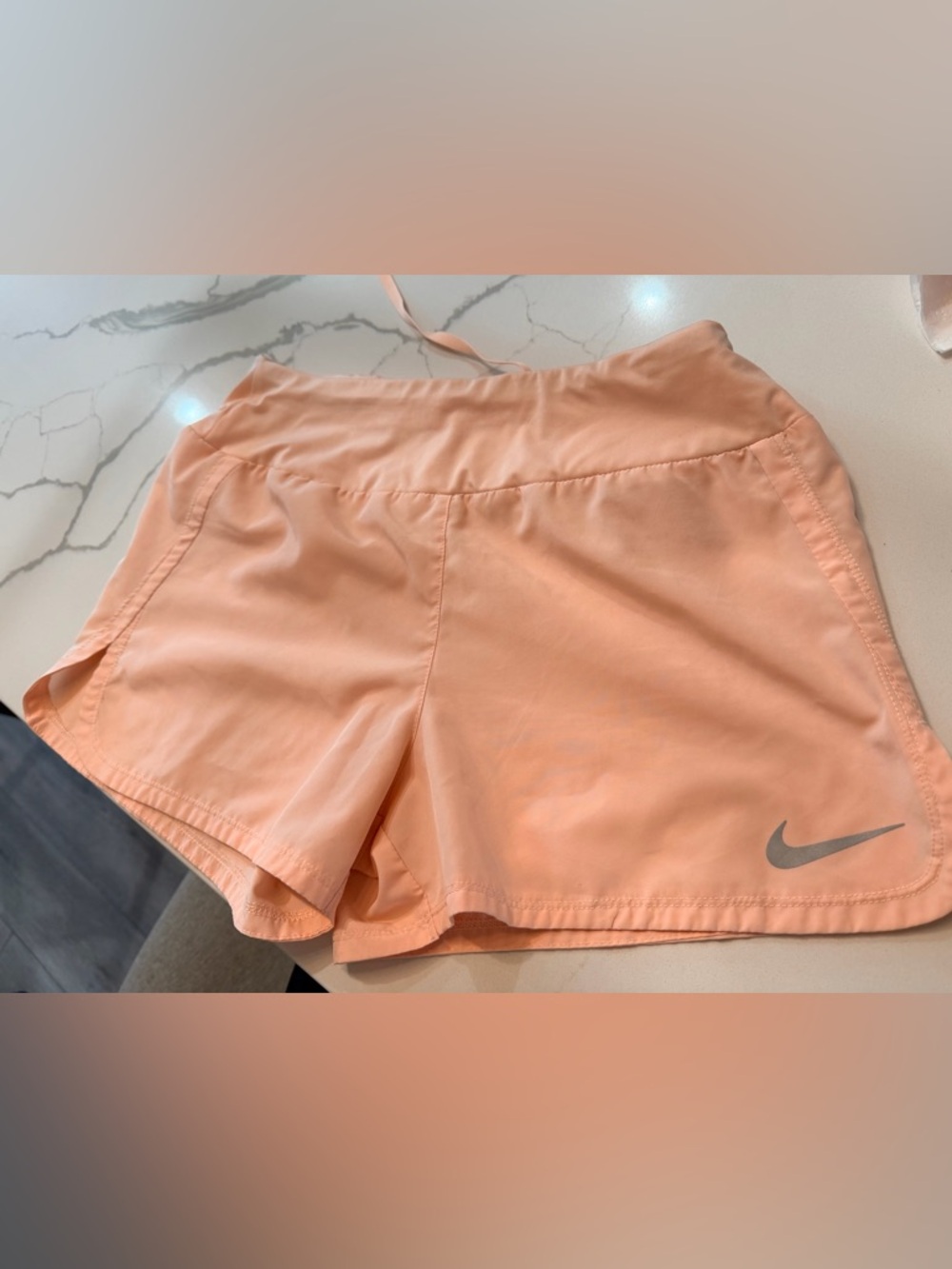 Nike Peach Women's Athletic Shorts
